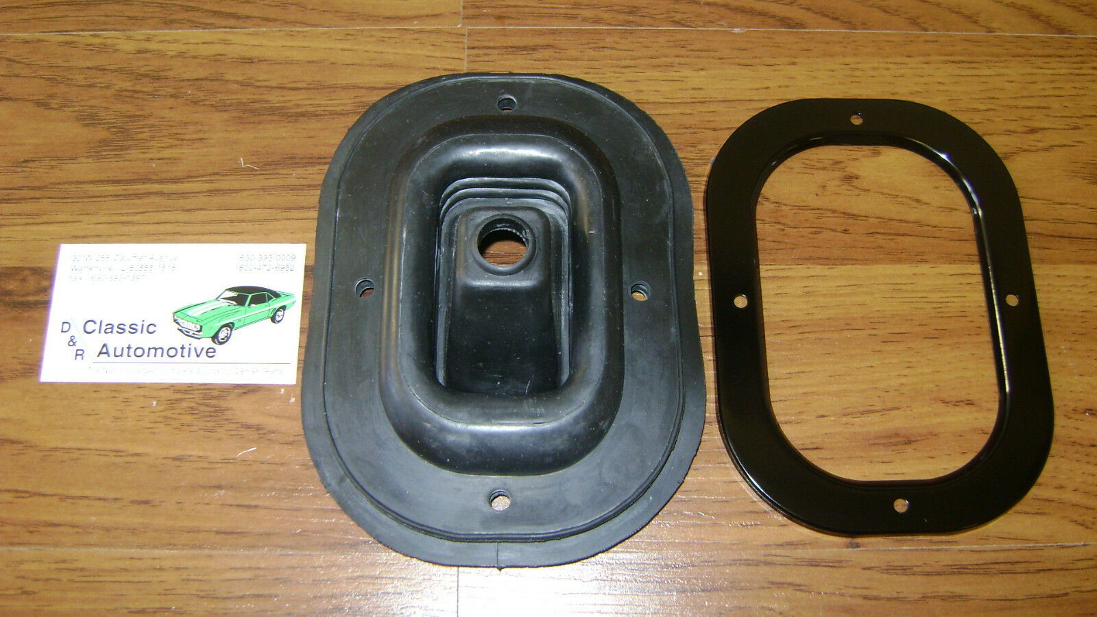 Shifter Boot W/ Black Retainer Plate 69 Camaro **in Stock** Center Console Shift