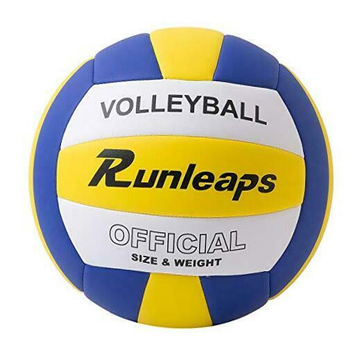 Volleyball, Waterproof Indoor Outdoor Volleyball For Beach Yellow-white-blue