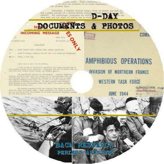 D-day Invasion Of Normandy - Operation Overlord Documents And Photos