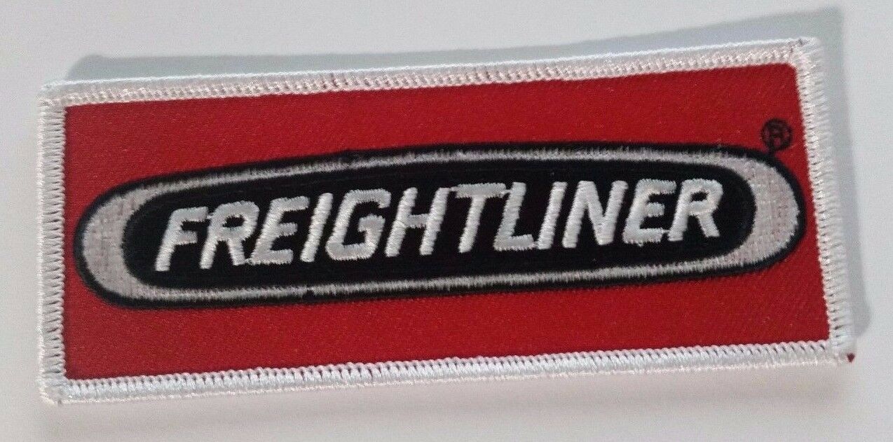 Freightliner Truck Patch 4" X 1.6"  Trucker Patch Sew / Iron On Front Of Hats !!