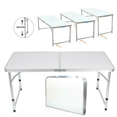 3'/ 4' / 6' Ft Aluminum Camping Folding Table Portable Office Camping Picnic Bbq