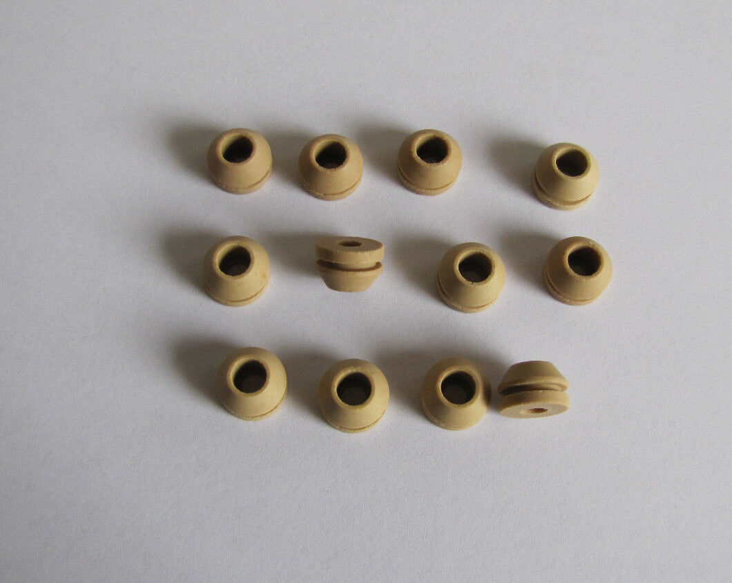 12 New Rca 45 Rpm Record Player Turntable Motor Grommets -  Usa Made!