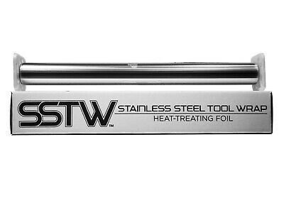Type #321- 24" X .002" X 10' | Stainless Steel Tool Wrap, Heat Treat Foil
