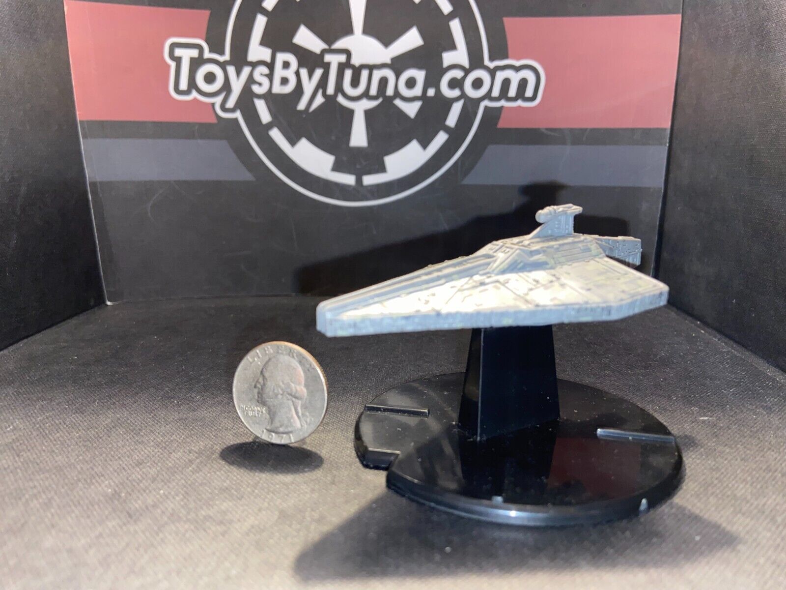 Star Wars Miniatures Starship Battles Republic Assault Ship No Card Mini Rpg