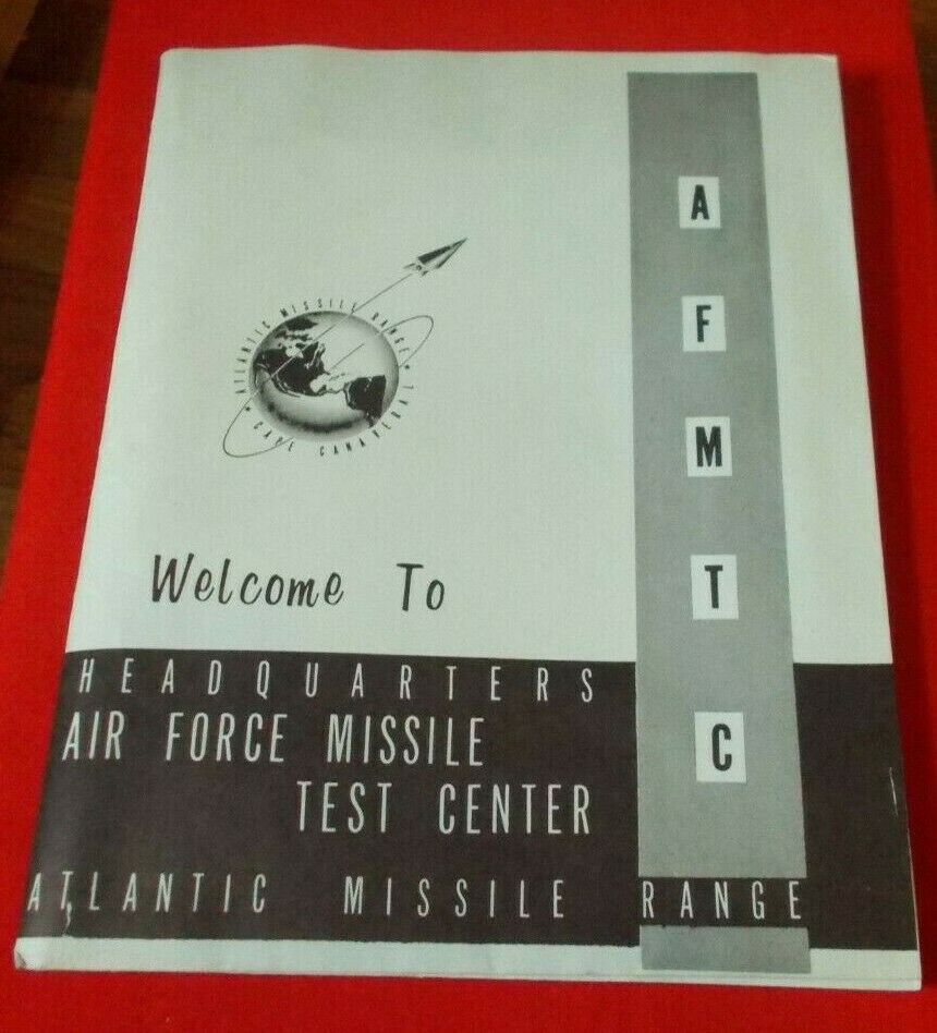 "a.f.m.t.c."  Missile Portfolio  20 8x10 Photos, Documents, News Release, Etc.