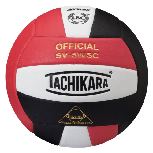 Sv5wc Red, White And Black Volleyball Ea