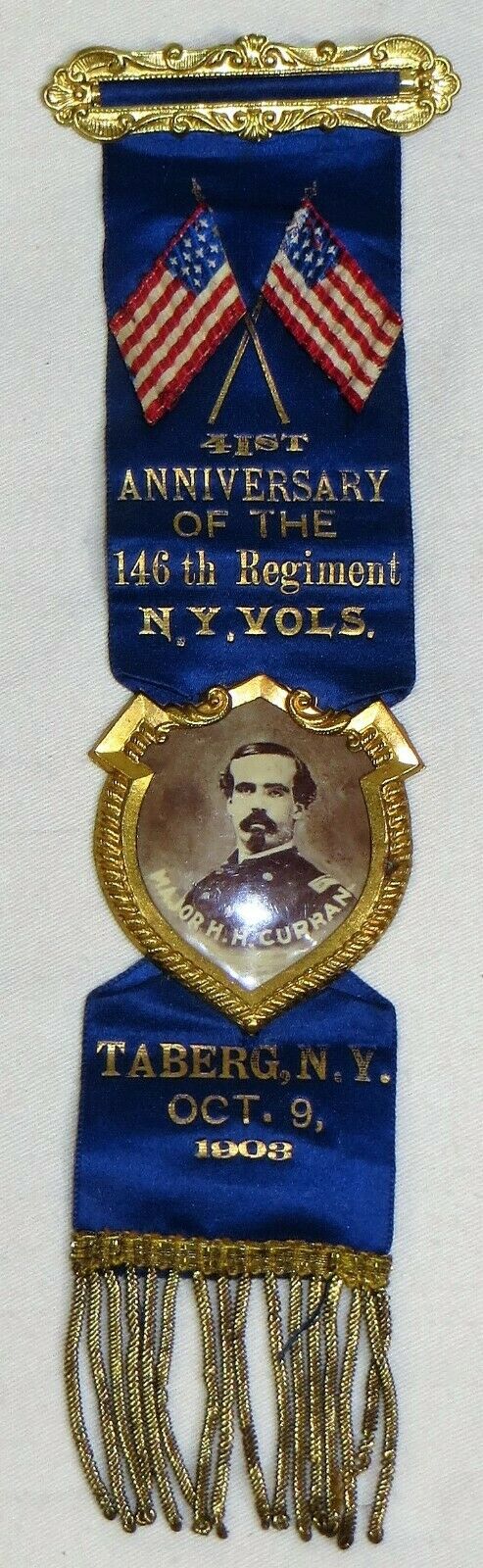 146th New York Volunteer Infantry 1903 Reunion Ribbon