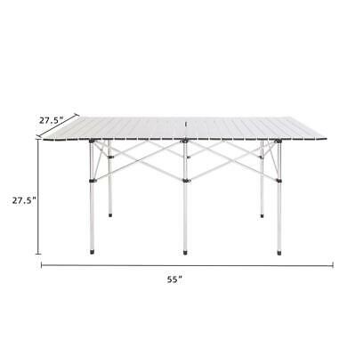 Portable Camping Table Folding Table Aluminum Table Patio Furniture For Camp Bbq