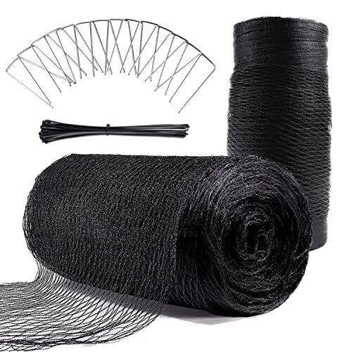 Klewee 15' X 20' Pond Netting, Heavy Duty Woven Fine Mesh Pond Cover Nets For Ko