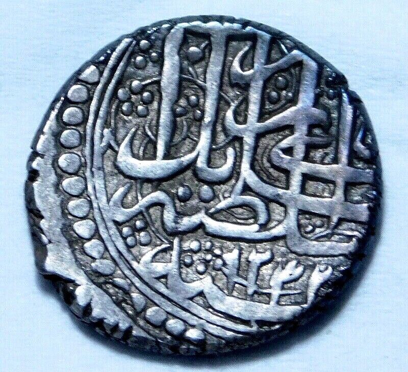 Afghanistan : Ah1242  One Rupee Silver  Dost Muhammad Kabul Mint  2210-223
