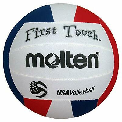 Molten First Touch Volleyball Red/white/blue 10 & Under/5.0-ounce